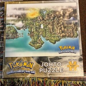 Pokémon Johto Puzzle - 550 Piece (sealed) 2016
